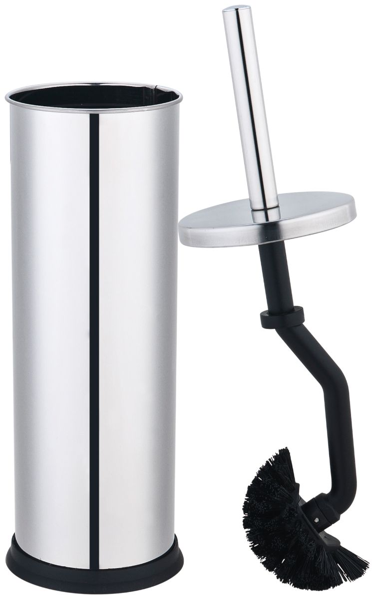 Curve Toilet Brush & Holder Stainless Steel*