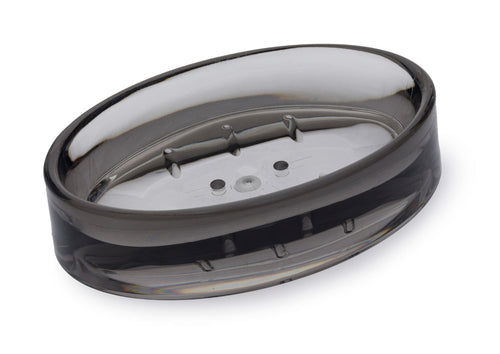 Oscar Soap Dish Smoke Grey**