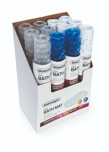 PVC Hexagonal Promo Mat 12pcs Asst Colours