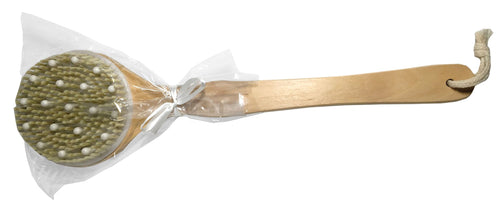 Wooden Handle Brush with Massage**