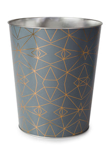 Serena Metal Waste Bin Grey*