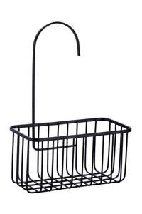 Una Hanging Shower Caddy Black