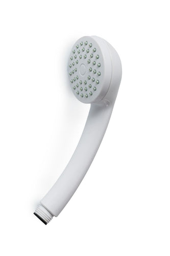 Alpha Single Mode Shower Head - White