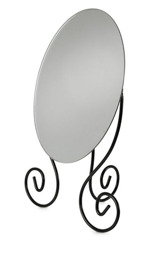 Scroll Mirror Black**