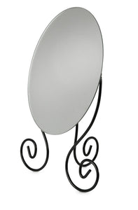 Scroll Mirror Black**