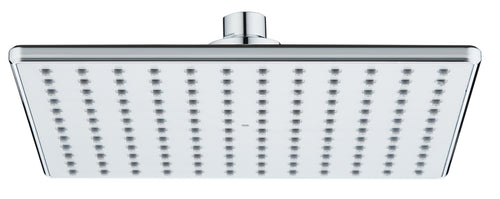 Lazio Square Fixed Showerhead 22cm Chrome