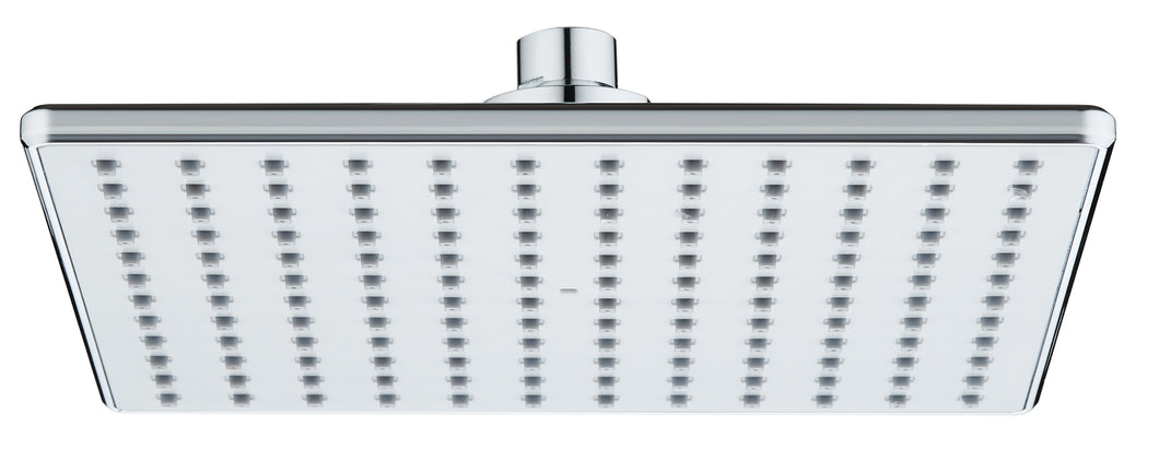 Lazio Square Fixed Showerhead 22cm Chrome