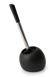 Sorrento Ceramic Toilet Brush & Holder Black**