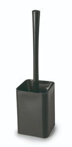 Spectrum Toilet Brush & Holder Black Square