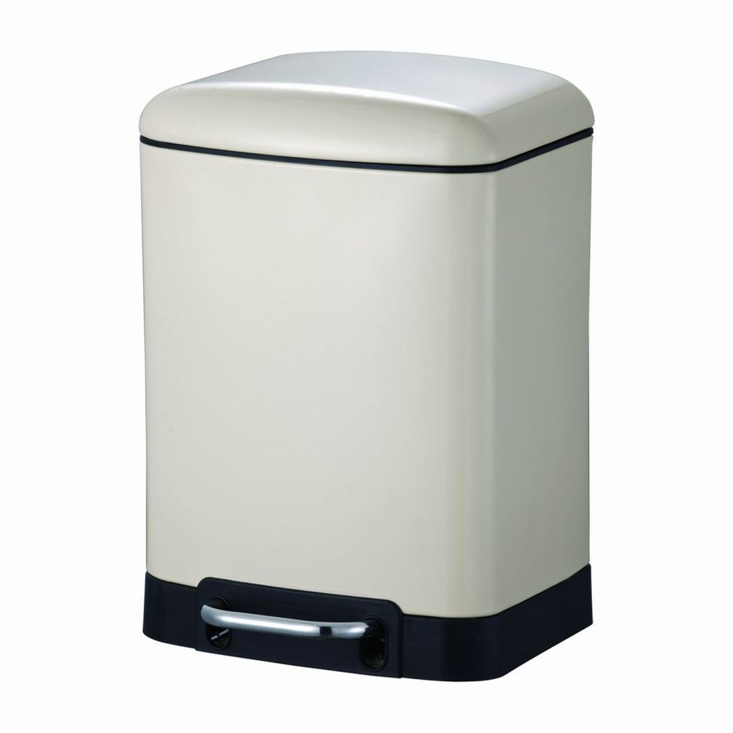 Oslo 6L Pedal Bin Soft Close - Cream**