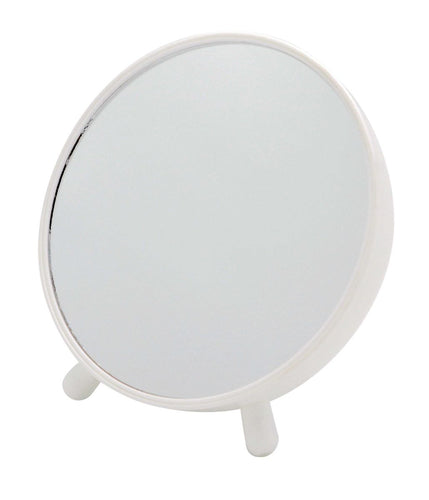 Storage Plastic Mirror - White**