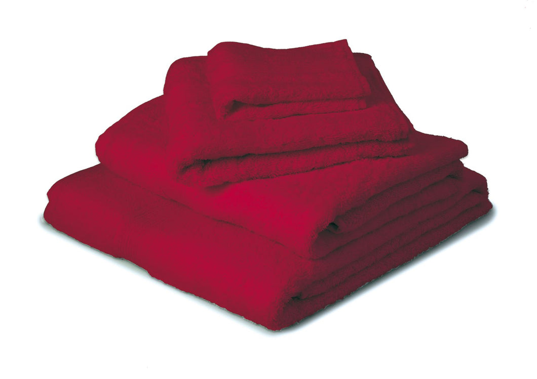 Premier Collection Hand Towel Deep Red*