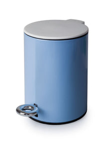 Natura Pedal Bin Soft Close 3L Blue**