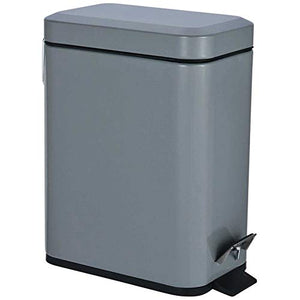 Axus Rectangle Pedal Bin 5L Slate