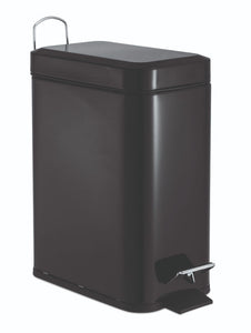 Axus Rectangle Pedal Bin 5L Black