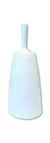 Plastic Toilet Brush - White