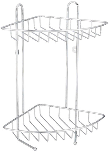 2 Tier SS  Corner Shower Caddy**