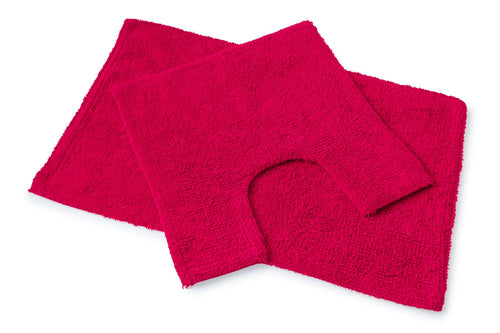 Premier 2Pc Bath Set Deep Red*