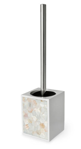 Pearl Toilet Brush & Holder**