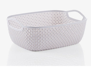 Storage Basket Small Light Grey - 6L**