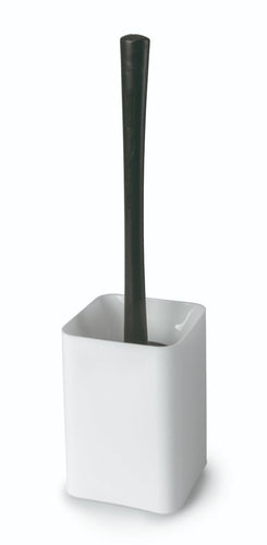 Spectrum Toilet Brush & Holder White Square