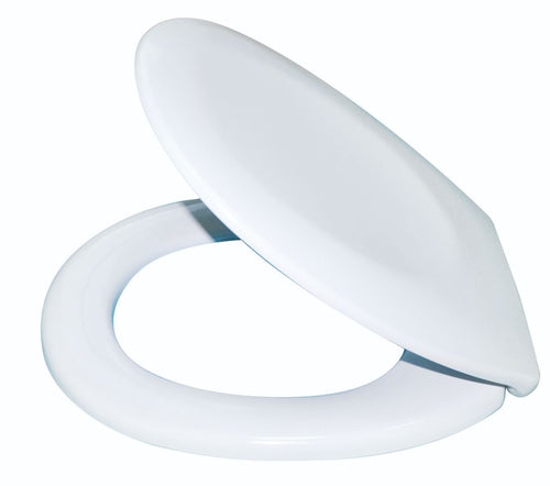 Aston Duroplastic Toilet Seat White - 1.7KG Anti-Bact