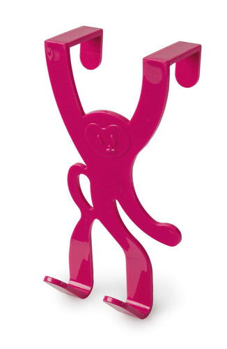 Spectrum Over Door Hook Bright Pink**