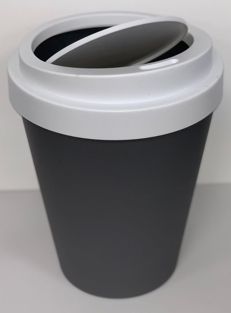 Coffee Cup Dusbin 5L Slate**