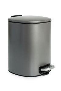 Santorini 5L Pedal Bin Platinum