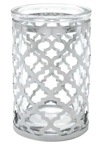 Moroccan Silver Glass Tumbler**