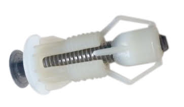 2 x SS Screw Fitting - (TS104 Toilet Seat) TS106 and Compatible with lift off toilet seats.