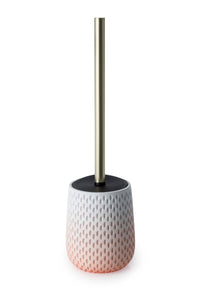 Milano Pink Toilet Brush & Holder