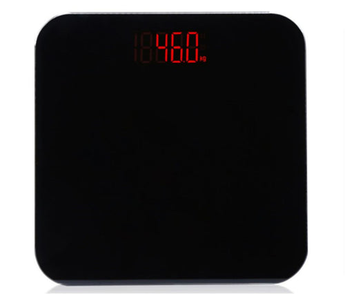 Bathroom Scale LED - Black