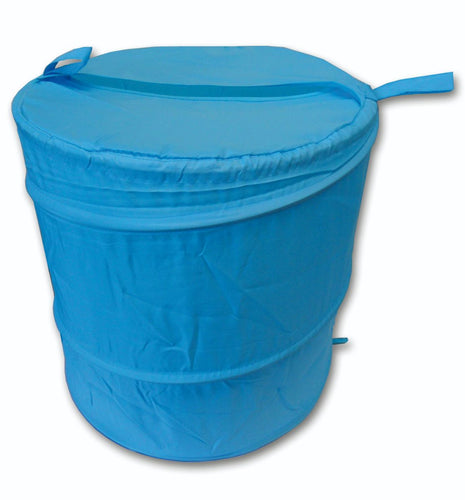 Pop Up Hamper - Blue Polyester