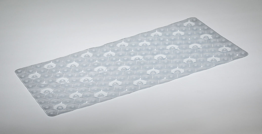 Hexy Bath Mat Clear 36x70cm**