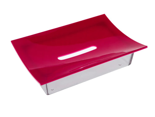 Spectrum Soap Dish Curved Bright Pink**