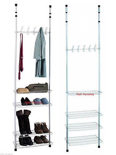 Milo Telescopic Room Tidy Silver**