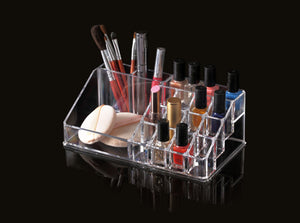 Cosmetic Organiser Large Clear