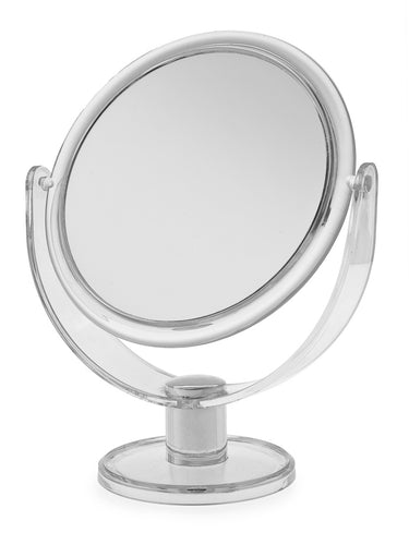 Plastic Round Mirror Clear - Small
