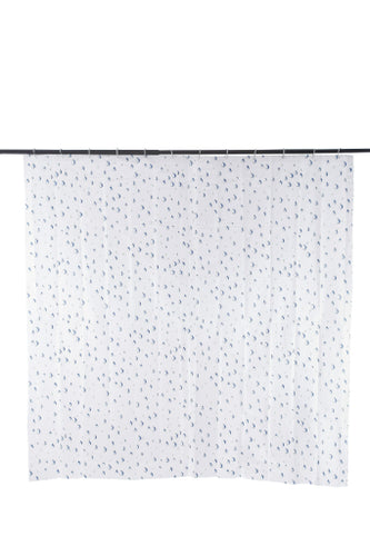 Raindrops Shower Curtain Peva - 180x180cm