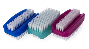 Nail Brush Blue/Pink/Green Assorted