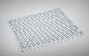 Grid Shower Mat Clear 53x53cm**