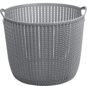 Lace Laundry Basket 28L Grey