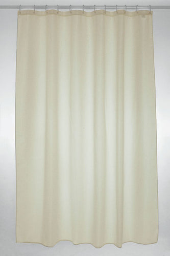 Polyester Shower Curtain 180x200CM - Cream