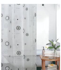 Floral Peva Shower Curtain