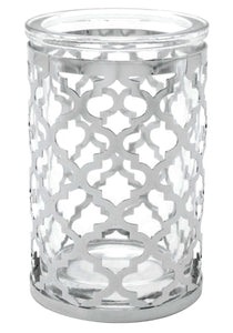 Moroccan Silver Glass Tumbler**