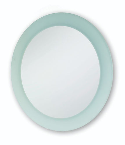 Round Frosted Wall Mirror 400mm