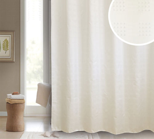 Sofia Shower Curtain Cream - 180x180cm**