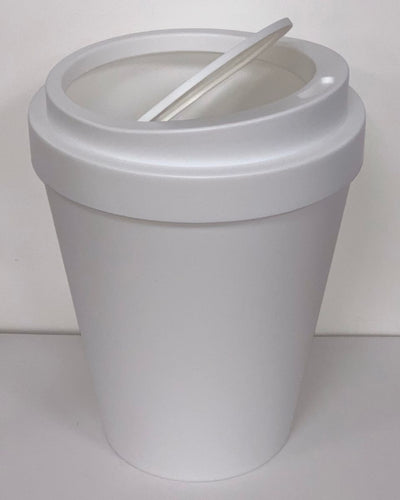 Coffee Cup Dusbin 9L White**