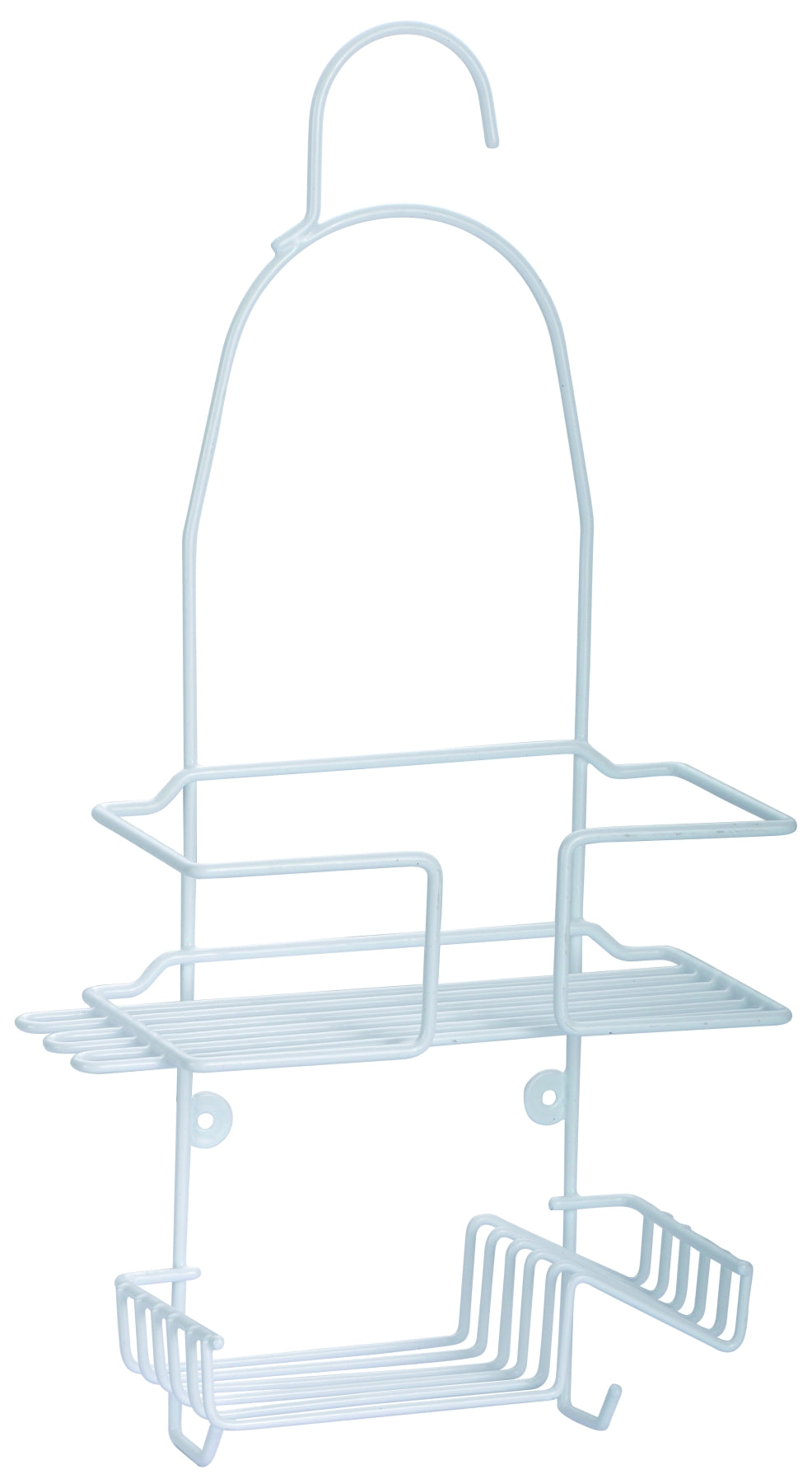 Shower Caddy Plastic Coated White*